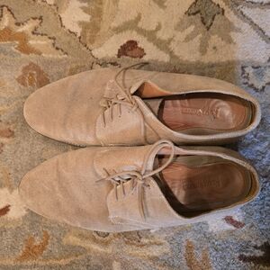 Footprints Men's Tan Suede Shoes